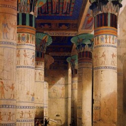 Temple of Isis on the Island of Philae, Egypt